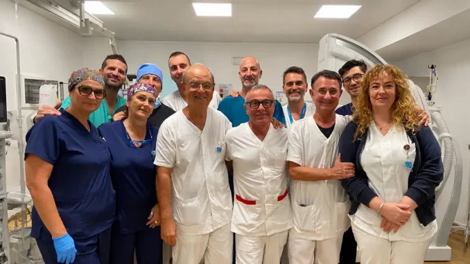 Latina, al Santa Maria Goretti procedura in diretta al Congresso GISE Lazio 2026